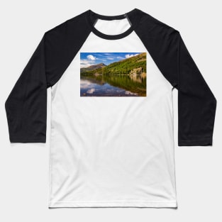 Llyn Gwynant, Snowdonia National Park Baseball T-Shirt